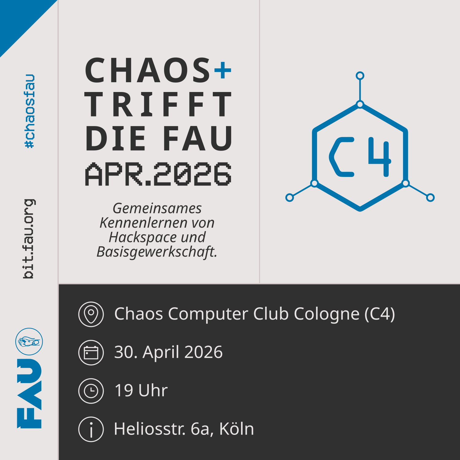 Köln: C4 trifft die FAU beim OpenChaos