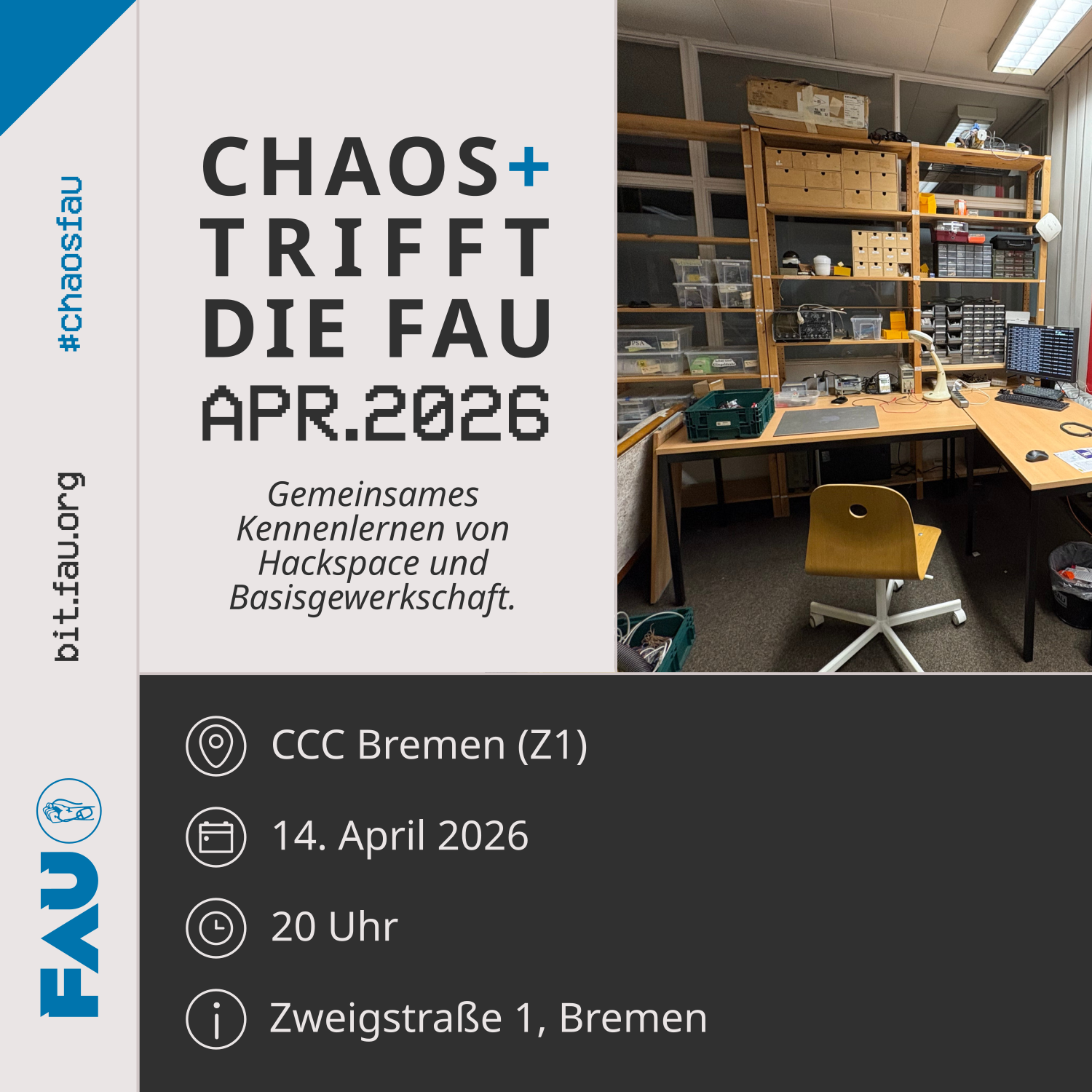 Bremen: CCCHB trifft die FAU