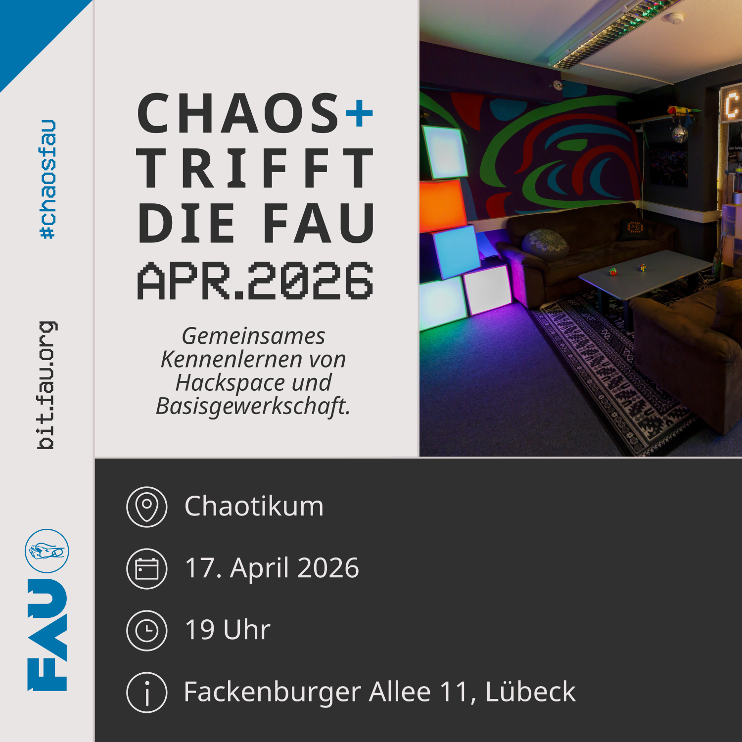 Lübeck: Chaotikum trifft die FAU